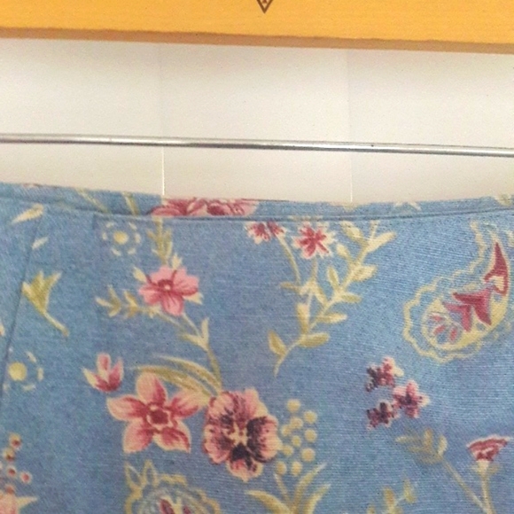 Statements by Danielle floral embellished wrap maxi skirt vintage 8 petite - Picture 4 of 16